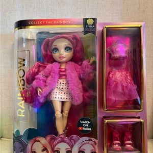 Rainbow High Fashion Doll Set with Vibrant Outfits